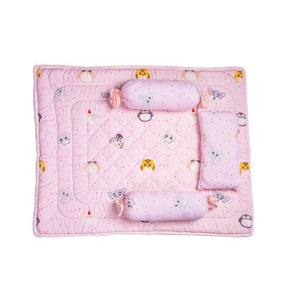 Complete Bamboo Bedding Set - Bunny Friends