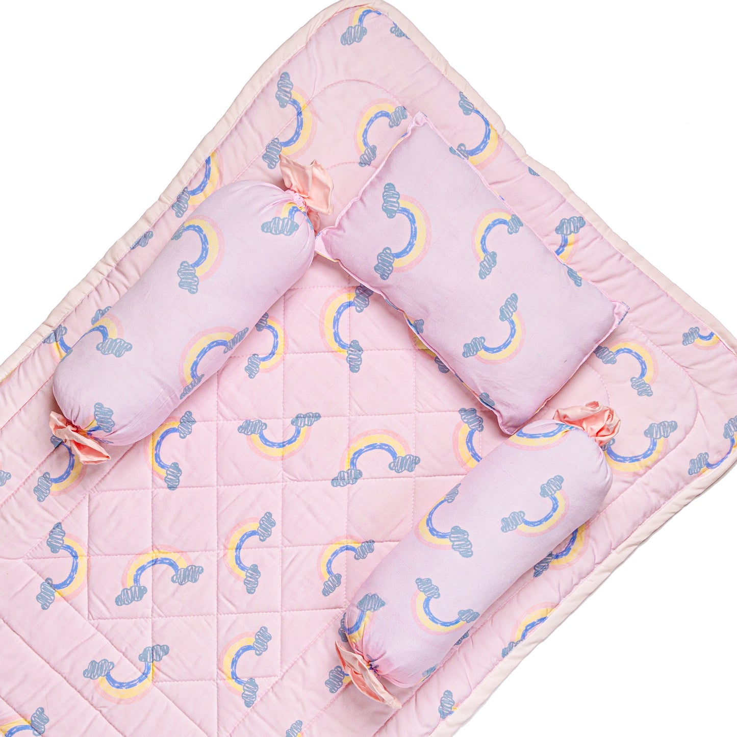 Complete Bamboo Bedding Set - Rainbow Dreams