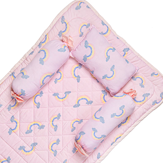 Complete Bamboo Bedding Set - Rainbow Dreams