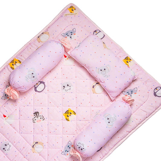 Complete Bamboo Bedding Set - Bunny Friends