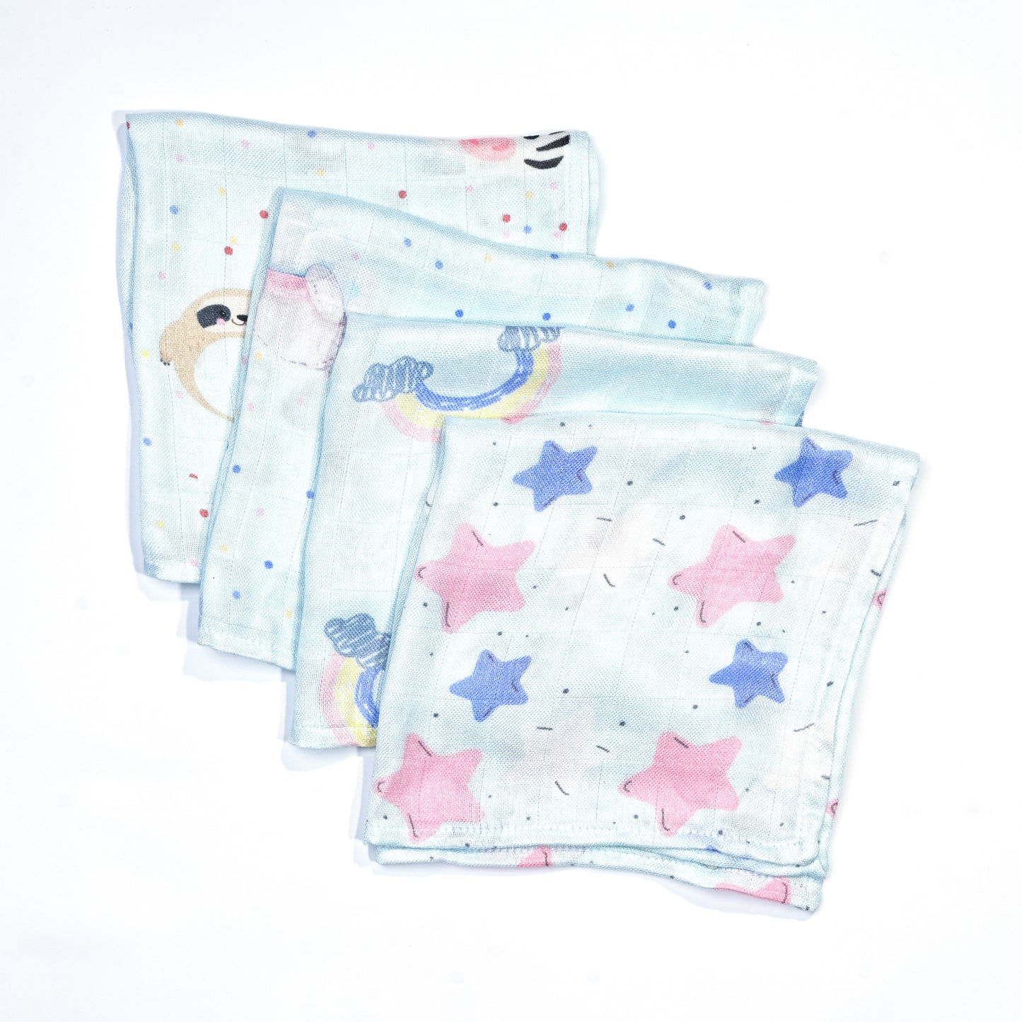 Set of 2 Bamboo Muslin Napkins