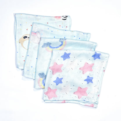 Set of 2 Bamboo Muslin Napkins